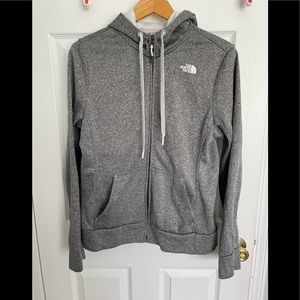 North face grey sweatshirt